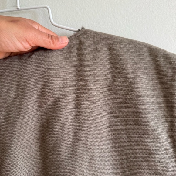 Carhartt Men's Washed Duck Sherpa-Lined Vest 2XL Driftwood - Picture 11 of 13